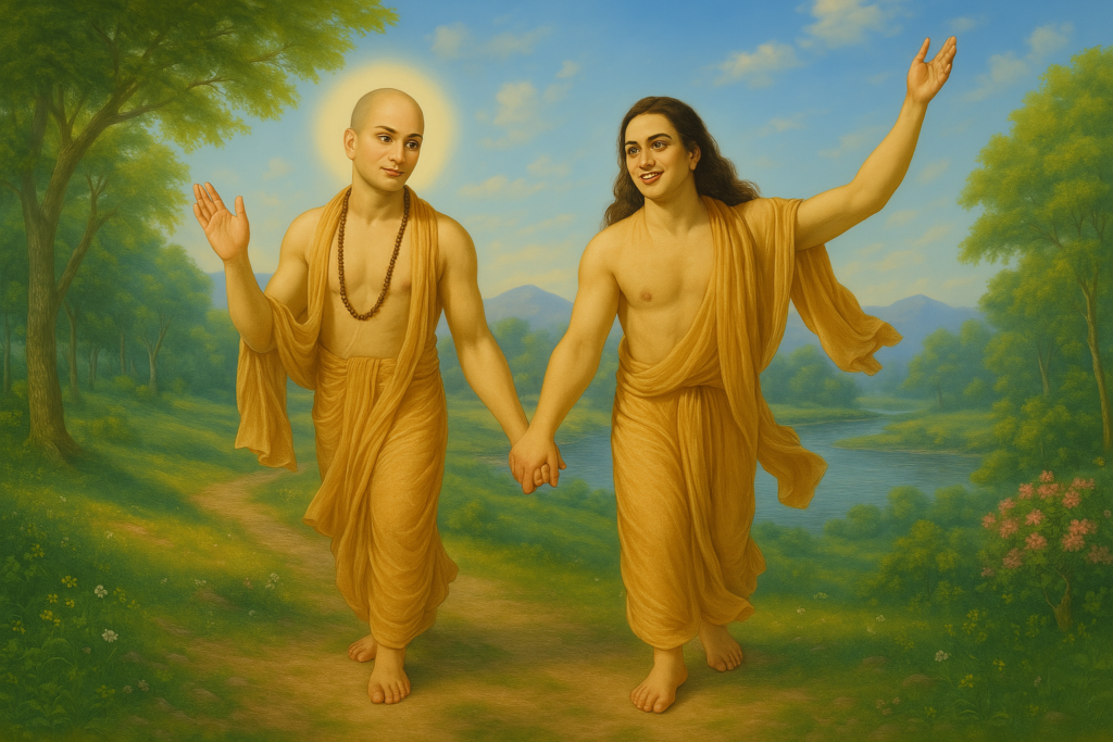 The Golden Avatars: Chaitanya and Nityananda – A Divine Tale from the Scriptures